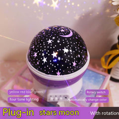 Atmosphere Decorative Lamp Layout Colorful Rotating Stage Light