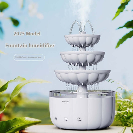 Humidificateur à gouttes d'eau pour fontaine, diffuseur d'arômes pour la maison et le bureau