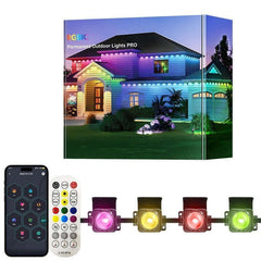 LED Smart APP Point Control Magic Color Eaves Light Indoor Decoration Outdoor Waterproof Courtyard Atmosphere Lighting Chain