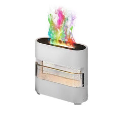 New Products Rain Could Fire Humidifier Water Drip Novedades 2024 Rain Water Diffuser Fire Flame Humidifier Aroma Diffuser