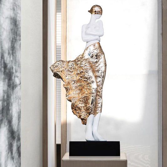 Light Luxury Beauty Characters Sculptured Ornaments