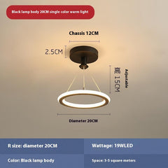 Led Balcony Light Ceiling Light Internet Celebrity Aisle Light Corridor