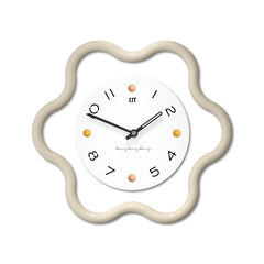 Creme Wind Uhr High Sense Wand Home Hintergrund Dekoration Taschenuhr