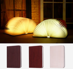 Wiederaufladbare Nachttischlampe für Schlafzimmer, drehbar und klappbar