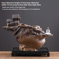 Retro Große-durchmesser Home Office Desktop Atmungsaktive Topf Topf Dekoration