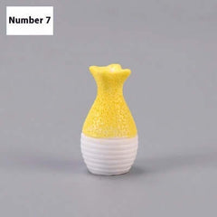 Emulational Kreative Vase Handwerk Geschenk Dekoration Micro Landschaft Ornamente Skala Modell