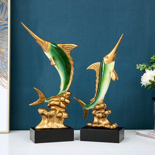 European Swordfish Decoration Creative Decorative Crafts