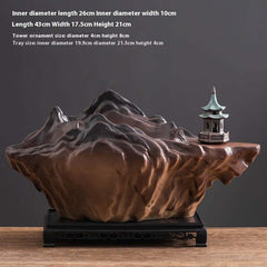 Retro Große-durchmesser Home Office Desktop Atmungsaktive Topf Topf Dekoration