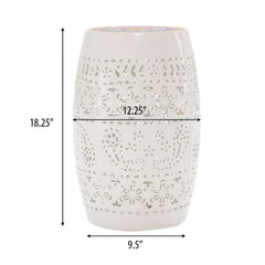 RUBY 12 SIDE TABLE - WHITE