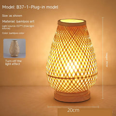 Japanese Atmosphere Retro Homestay Bedroom Bedside Lamp