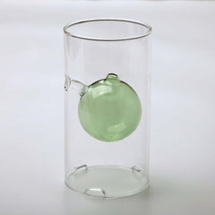 Kreative zylindrische Öllampe aus Glas zur Heimdekoration