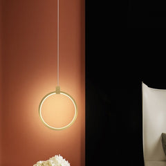 Fond de salon de chambre principale minimaliste moderne de luxe en cuivre clair