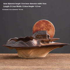 Retro Große-durchmesser Home Office Desktop Atmungsaktive Topf Topf Dekoration