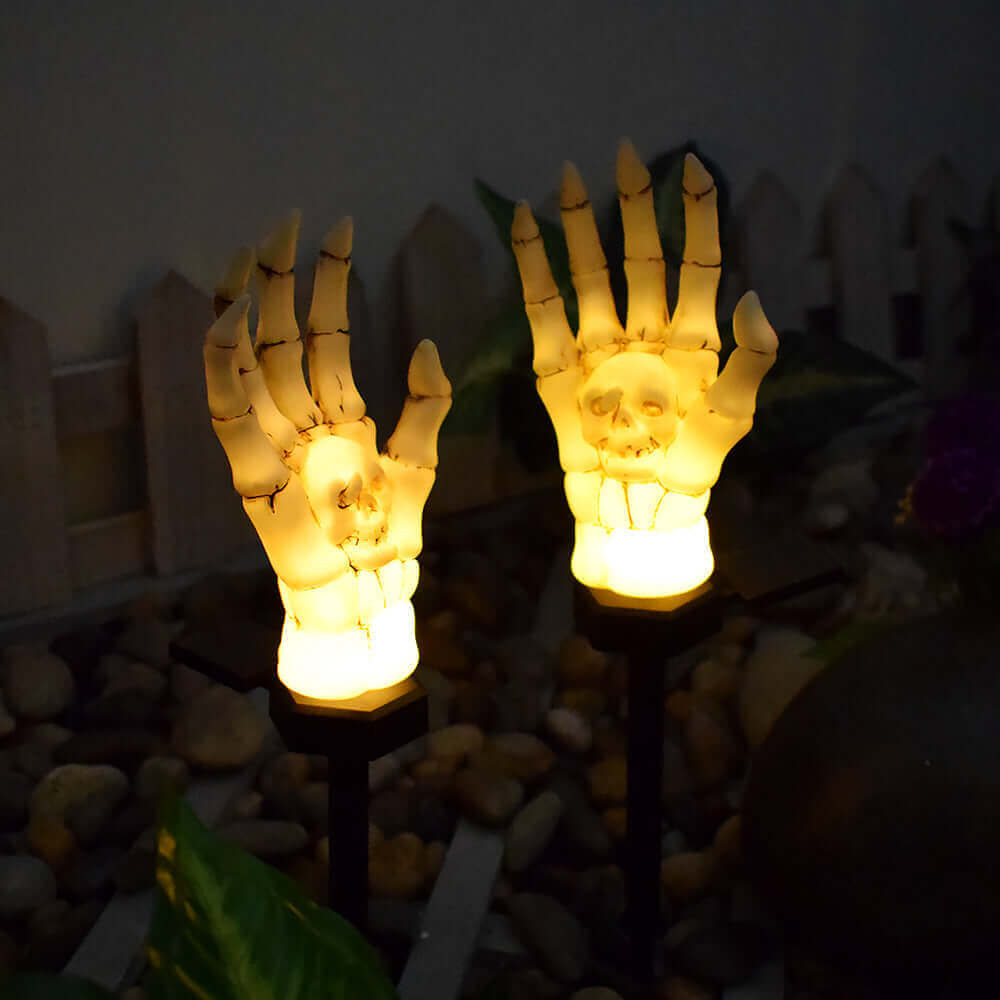 Halloween Waterproof Ghost Hand Light Courtyard Solar Light