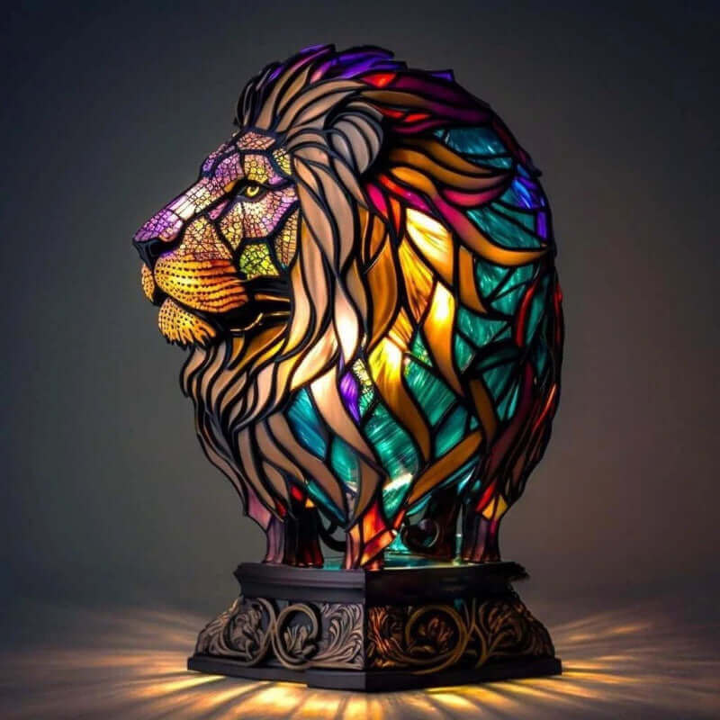 Magic Strange Animal Image Sculpture Colorful Light Ornaments