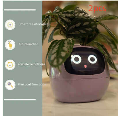 Smart Planter Endless Fun Over 49 Rich Expressions 7 Smart Sensors And AI Chips Make Raising Plants Easy And Fun