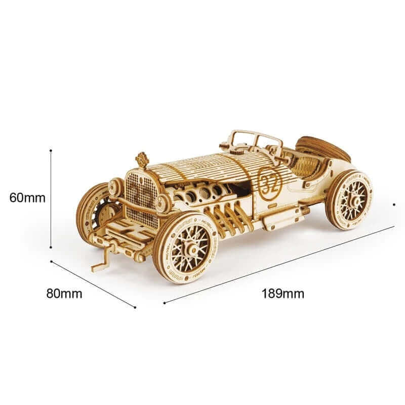 Voiture 3D jeu de puzzle en bois assemblage course jouets pour enfants