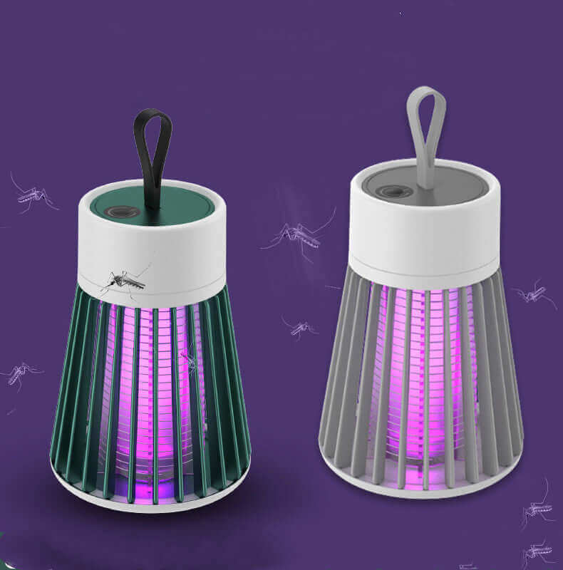 Anti moustiques Portable électrique lampe anti-moustique USB tueur d'insectes LED piège à moustiques Bug Zapper répulsif