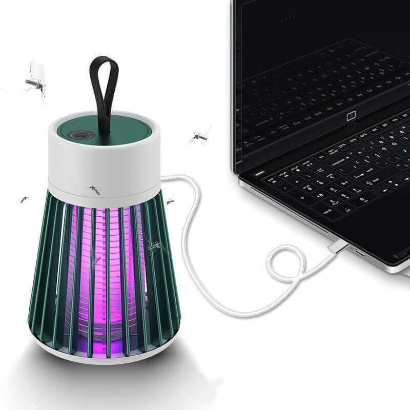 Anti moustiques Portable électrique lampe anti-moustique USB tueur d'insectes LED piège à moustiques Bug Zapper répulsif