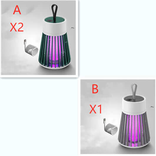 Anti Mosquitoes Portable Electric Mosquito Killer Lamp USB Insect Killer LED Mosquito Trap  Bug Zapper Repellent