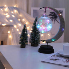 LED moon ball shape lamp girl heart wishing ball