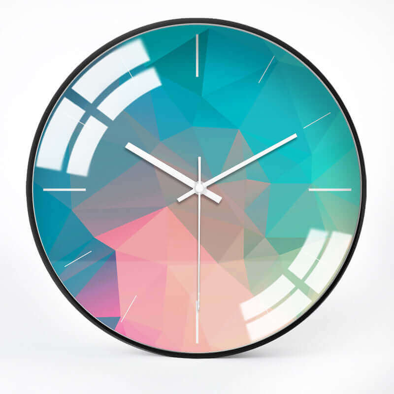 Simple Living Room Wall Clock Creative Mute Household Decorative Quartz Clock