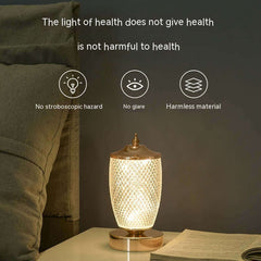 Battery Bedside Bedroom Living Room Small Night Lamp