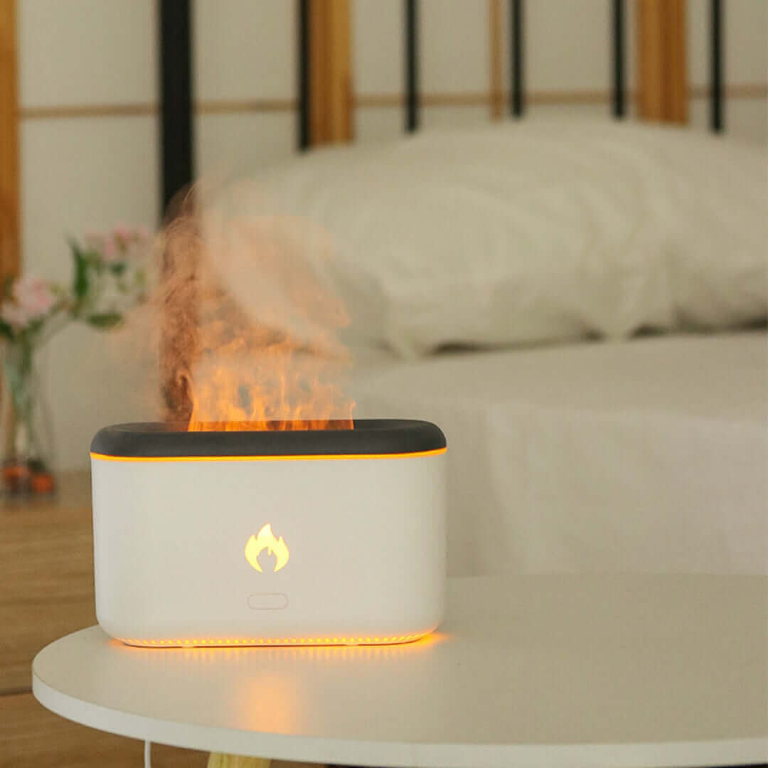 Diffuseur d'arôme de flamme, humidificateur USB domestique