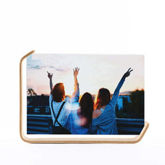 Wooden Acrylic Photo Frame Desktop Decoration