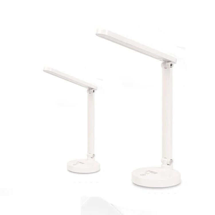 Lampe de table pliante à double usage, charge et branchement, pour étudiant, dortoir d'étude