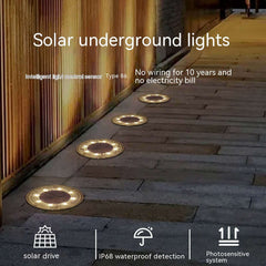 Solar Lawn Lamp Outdoor Courtyard Induction Type