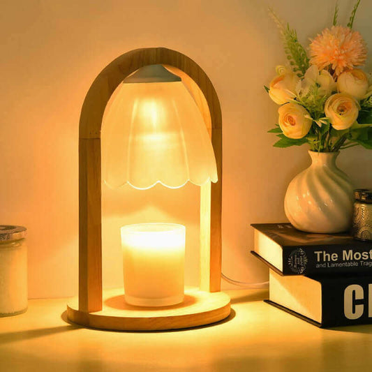 Fragrance Lamp New Chinese Melting Candle Lamp Bedroom Adjustable Light Melting Wax Lamp