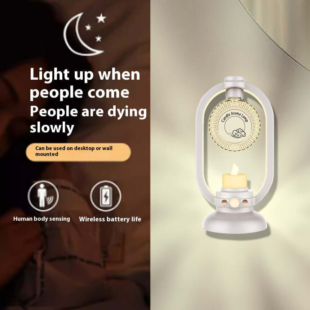 Distributeur automatique d'aérosol de lampe à induction de diffuseur d'arome diffus de ménage