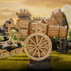 Robotime ROKR Siege Schwere Ballista 3D Holz Puzzle Kriegsspiel Montage Spielzeug Geschenke für Kinder Jungen Kinder KW401 Dropshipping