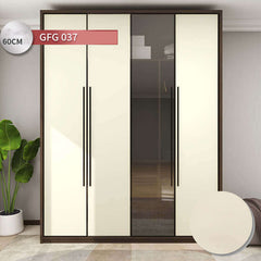 Wardrobe Door Moisture-proof Stickers Self-adhesive Thickened Waterproof Wallpaper