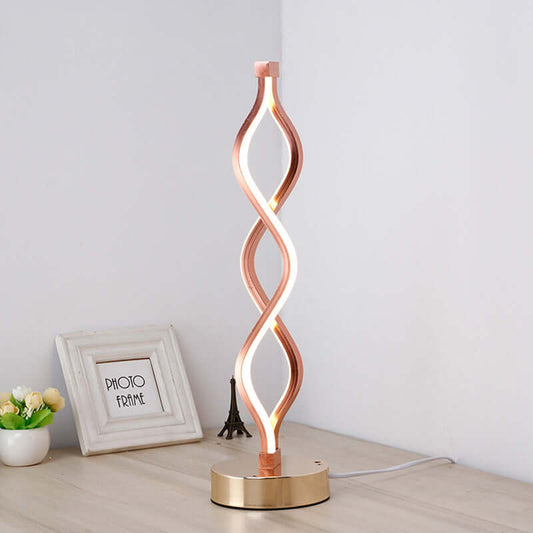 Lampe de bureau à LED en aluminium acrylique pour la protection des yeux