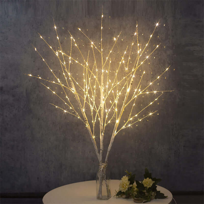 LED Christmas Birch Tree Decorative Lights