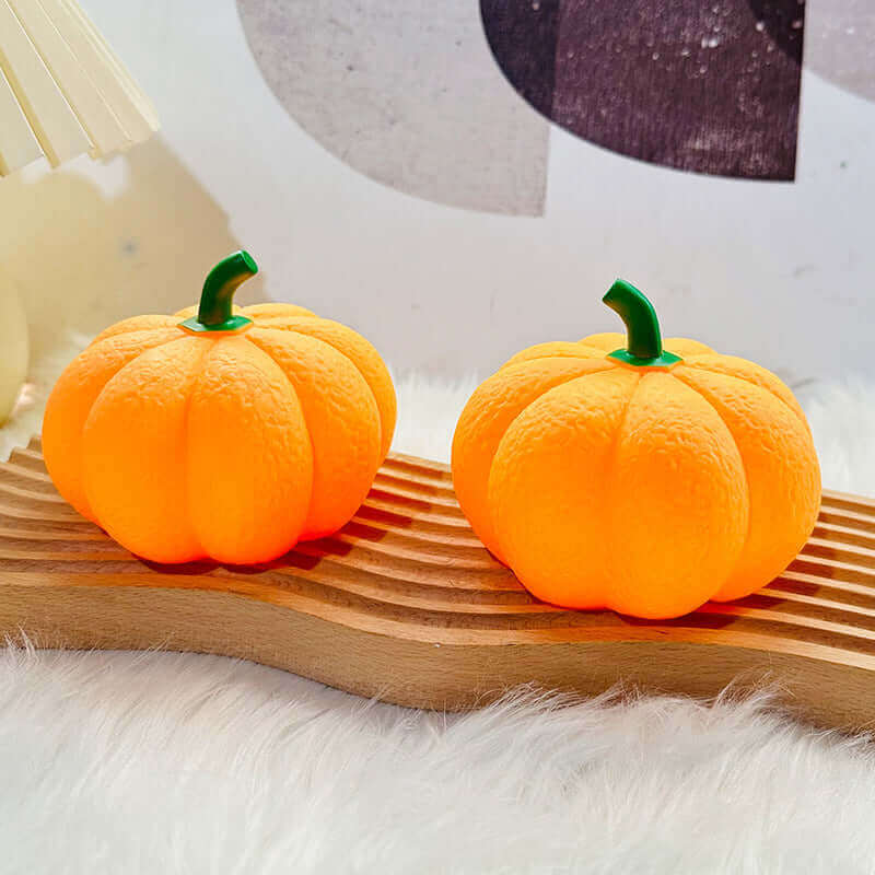 Veilleuse décorative d'Halloween en forme de citrouille pour chambre à coucher, dortoir, lampes de chevet créatives, protection des yeux, lampe de nuit décorative