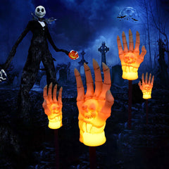 Halloween Wasserdichte Geister Hand Licht Hof Solar Licht