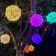 LED Vine Ball Light Wasserdichte Weihnachtsfeiertags-dekorative Lichterketten