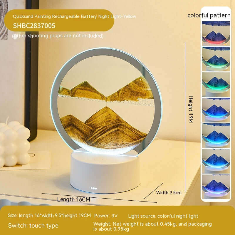 Creative Gift Quicksand Lamp Decorative Lamp