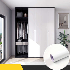 Wardrobe Door Moisture-proof Stickers Self-adhesive Thickened Waterproof Wallpaper