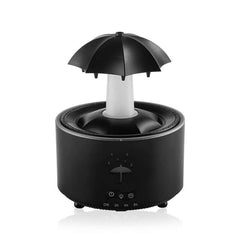 Raindrop Aromatherapy Humidifier Household Office Creativity Water Drop Rotating Humidifier Umbrella Fragrance Machine