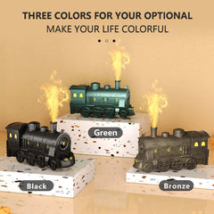 Small Train Colorful Remote Control Fog Humidifier