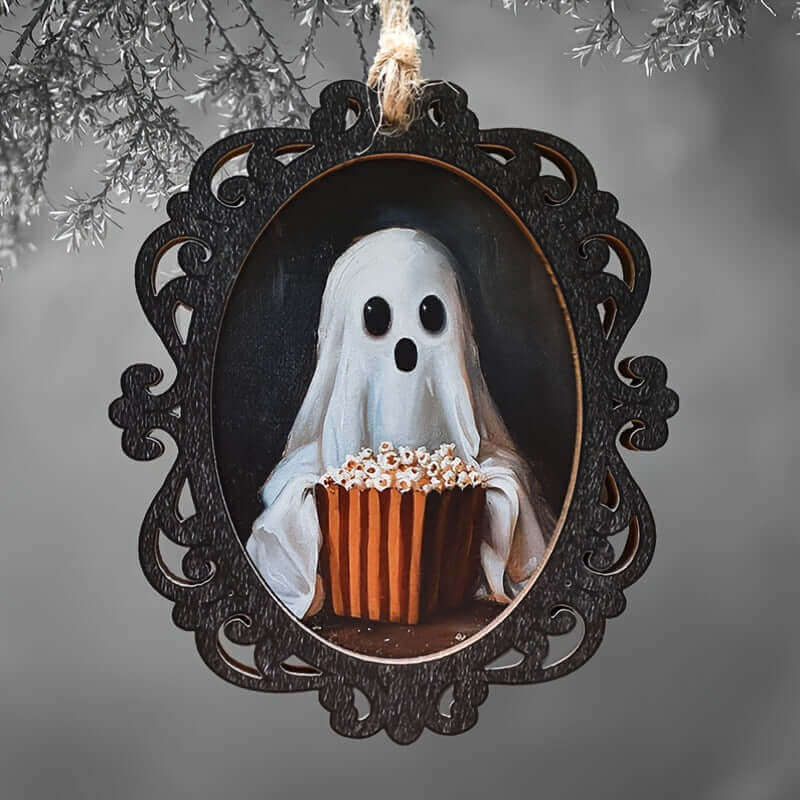 Pendentif créatif de portrait de fantôme d'Halloween de style européen pour les décorations d'Halloween