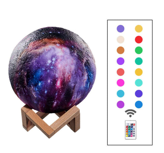 Impression 3D Peinture de lumière lunaire Cadeau créatif Veilleuse