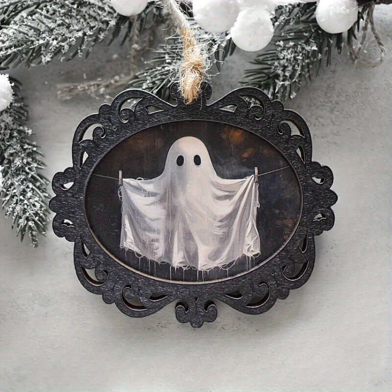 Creative European Style Halloween Ghost Portrait Pendant for Halloween Decorations