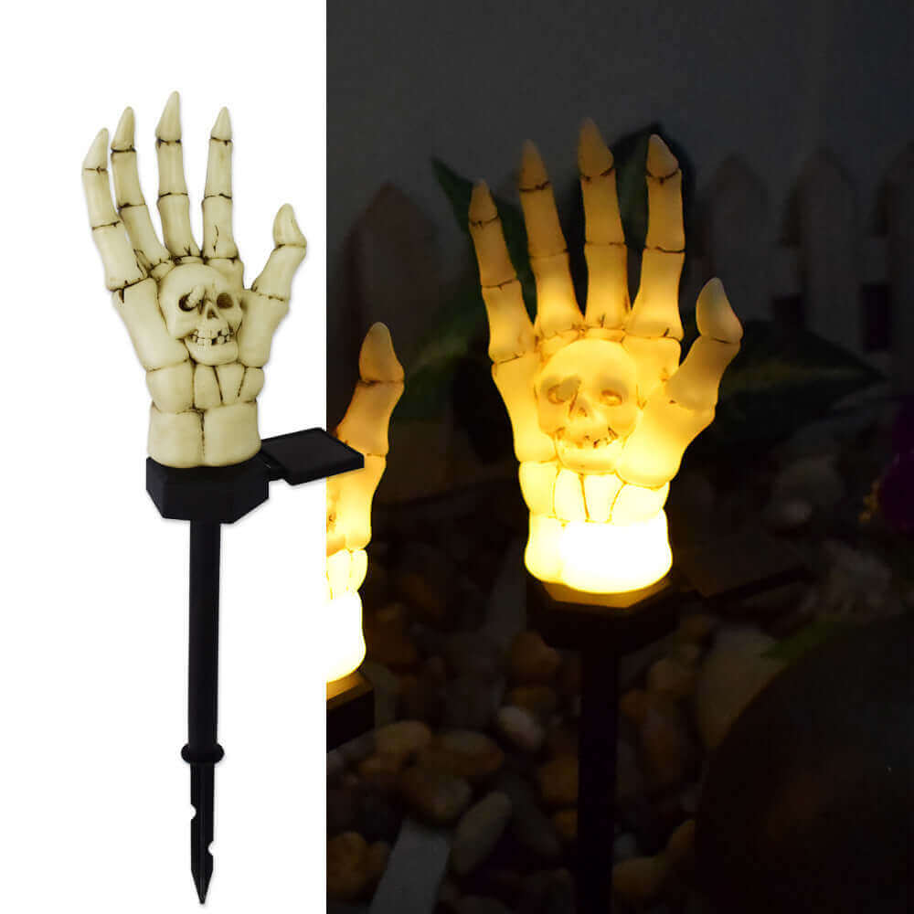 Halloween Wasserdichte Geister Hand Licht Hof Solar Licht