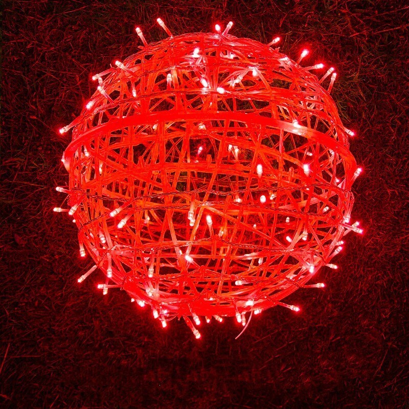 LED Vine Bal Light Waterproof Christmas Holiday Decorative String Lights