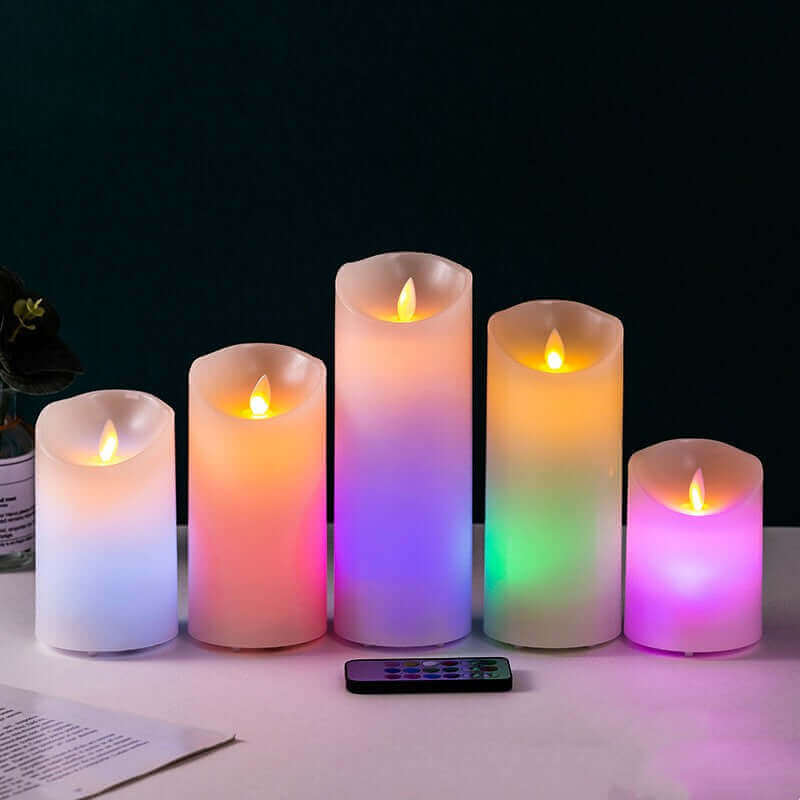 LED Electronic Candle Lamp Layout Props